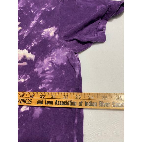 Angel Tie-Dye T-Shirt XL Purple Lord Jesus God Bible Fairy 23x25 - Picture 6 of 8